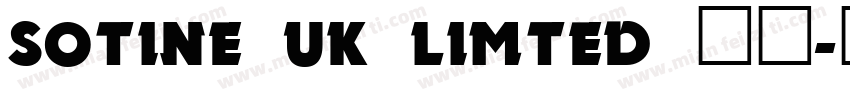SOTINE UK LIMTED 索汀字体转换